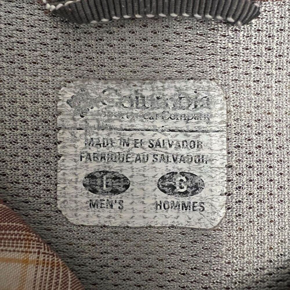 Columbia Men's Plaid Button Down Shirt, Large - Picture 2 of 2